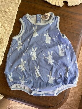 The Beaufort Bonnet Company Blue Bunny Baby Bubble